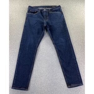 Bonobos Jeans Men's 33x30 (Fits 32x29) Slim Taper Blue Stretch Denim Preppy City